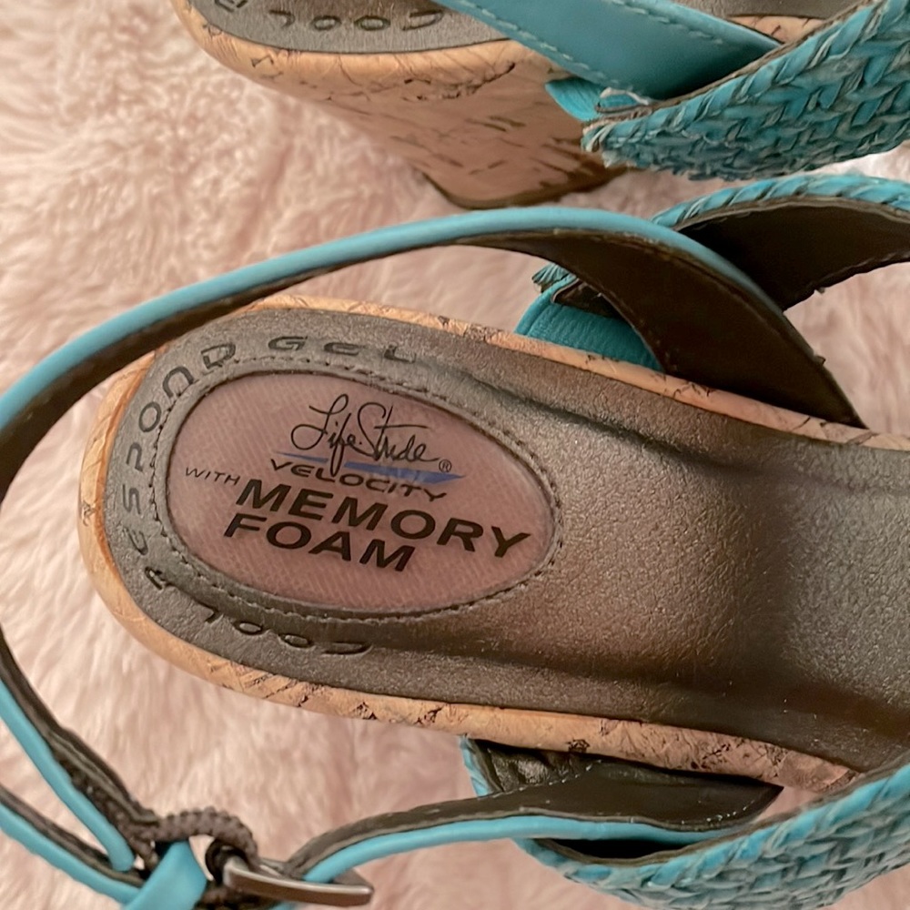 Lifestride With Memory Foam Wedge Platform Espadr… - image 4